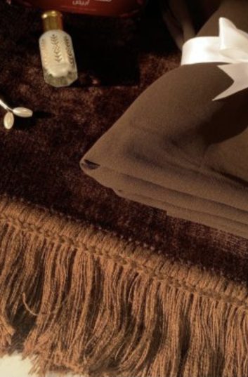 Tapis velour - Marron