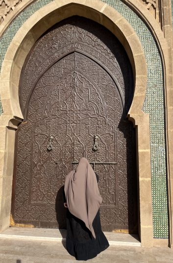 Maxi hijab prêt à enfiler - Taupe