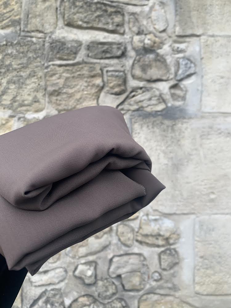 Maxi hijab prêt à enfiler - Taupe – Image 2
