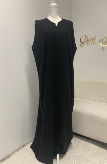 Robe sous abaya - Noir