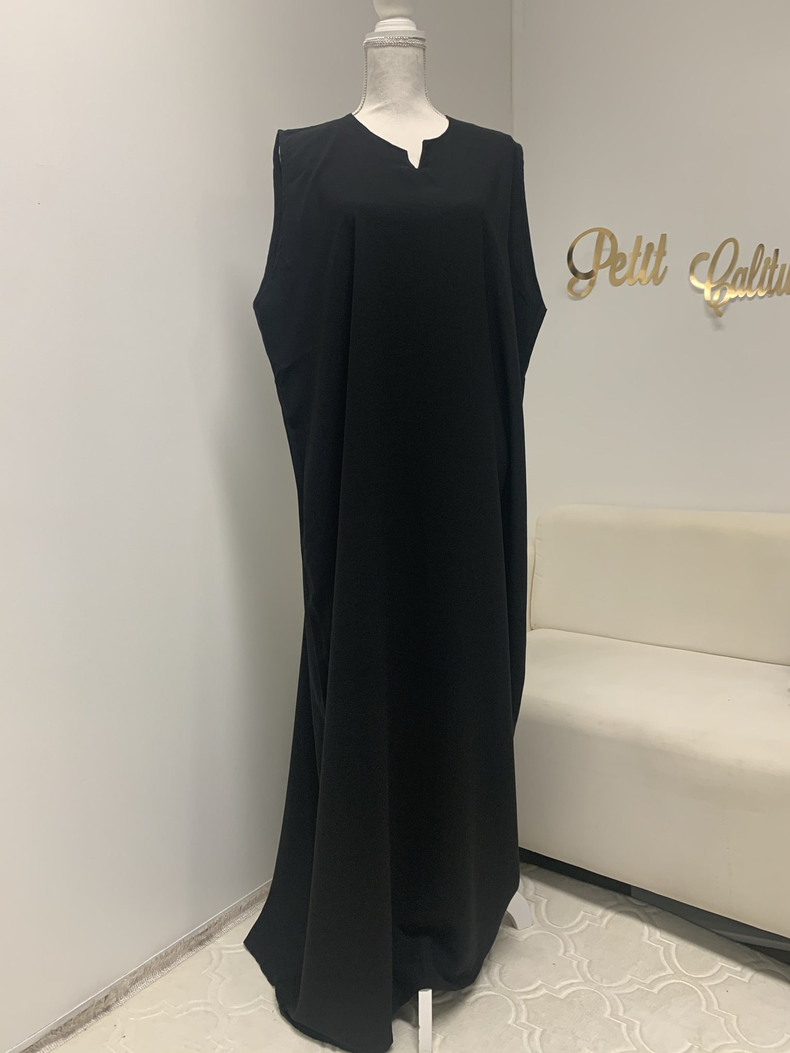 Robe sous abaya - Noir