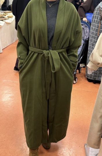 Manteau oversize - Kaki