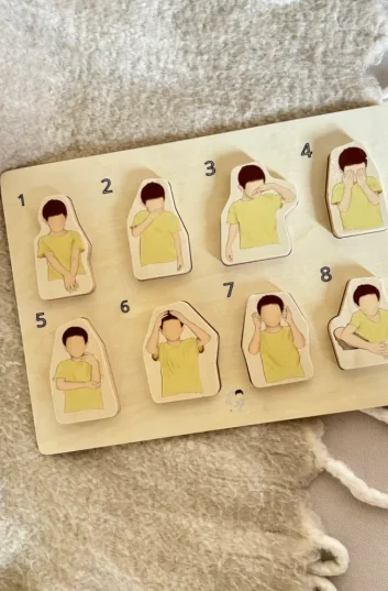 Mon premier puzzle Montessori des ablutions