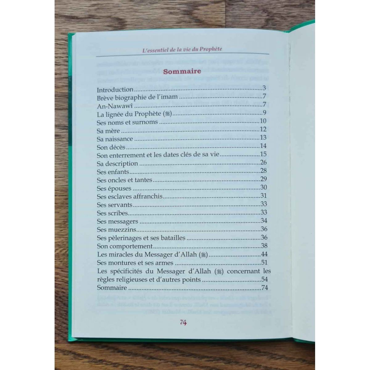 L'essentiel de la vie du prophète ﷺ - Sheikh An-Nawawi – Image 2