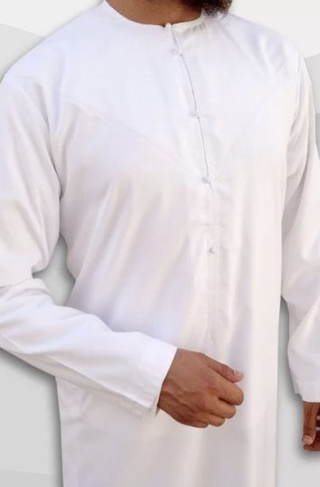 Qamis prenium Emirati - BLANC T56