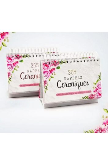 365 rappels coraniques - source d'inspiration pour tous les jours de l'année - rose et blanc